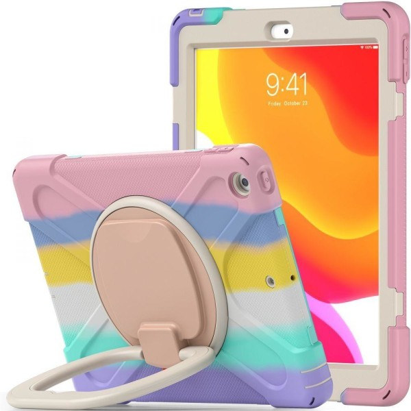 X-Armor -kotelo iPad 10.2 7/8/9/2019/2020/2021 - Baby Color