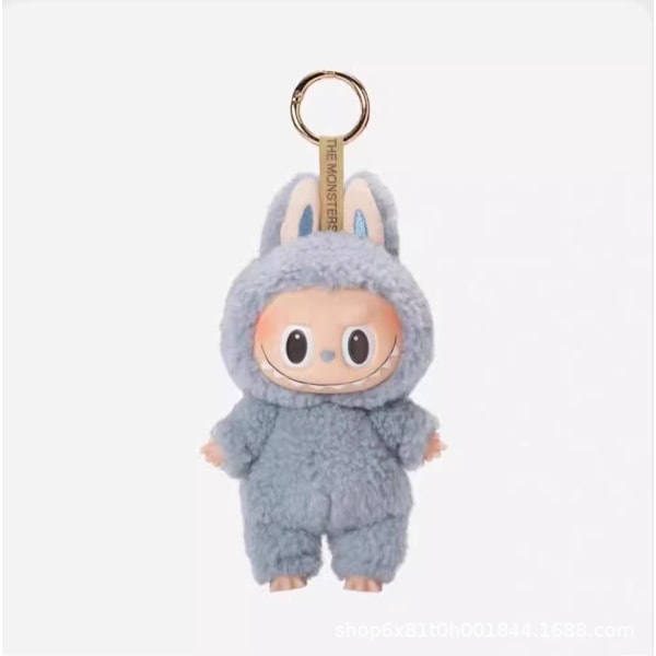 1 stk POP MART LABUBU The Monsters Spennende Macaron Plysjdukker Figur Leker Blindbokser (Farge Tilfeldig) - den perfekte erstatningen. PA