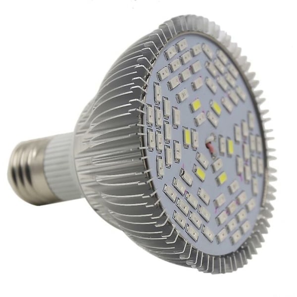 50W 78 LED-växtlampor för trädgård Röd Blå Växtlampor inomhusväxter Hydroponics Grönsaks trädgård Växthus