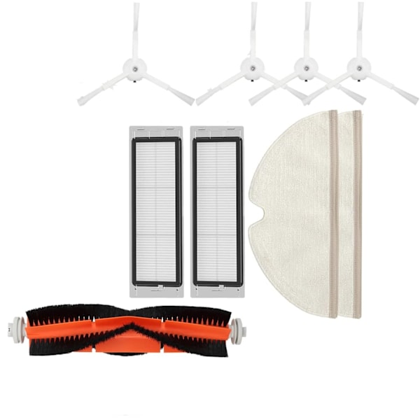 INF Lisätarvikkeet Mi Roborock S5/S50/S51/S6/S60 -malleille, 9 kpl