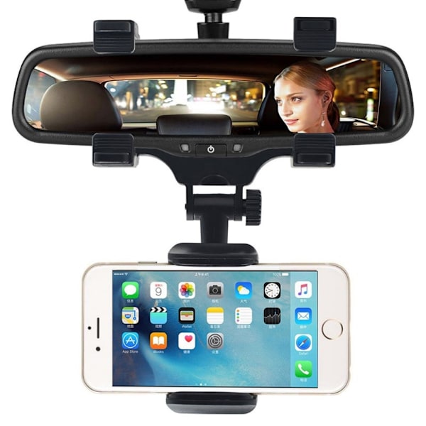 Universal Mobilholder Bil for Bakspeilet