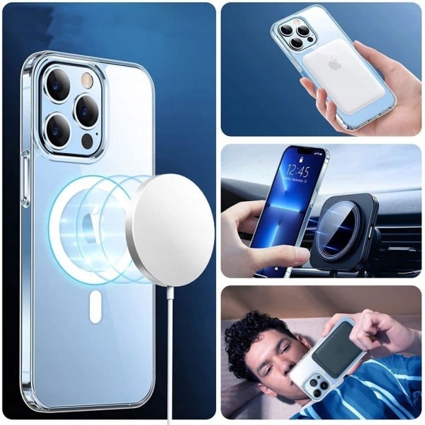REMAKE Tech-Protect Galaxy S22 Cover FlexAir Hybrid MagSafe Klar