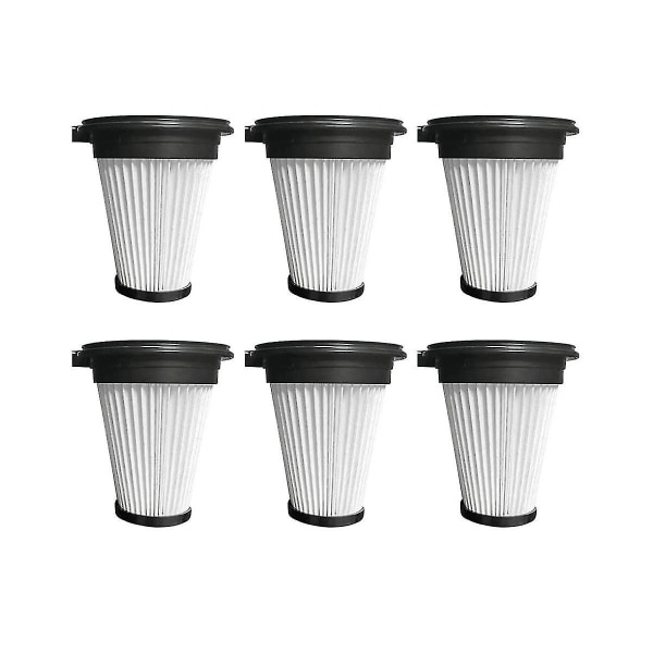 6 HEPA-filtre for ledningsfrie håndstøvsugere