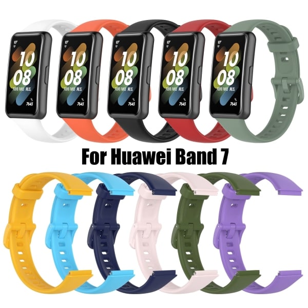 Armband till Huawei Band 7, vitt