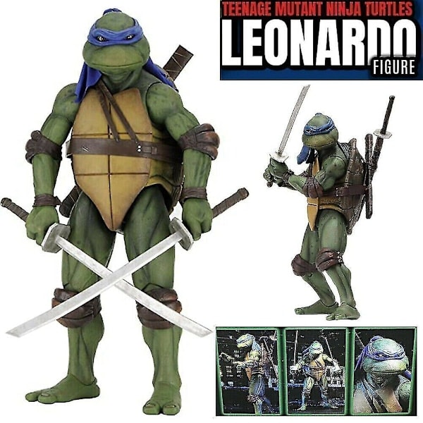 Ninja Turtles 1990-filmen 7\" Neca Tmnt Teenage Rörliga Leksaker Mutant Actionfigur Present Till Barn Raphael