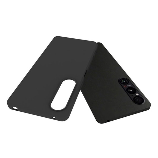 SKALO Sony Xperia 1 VI Mat Sort Ultratynd TPU-etui Sort