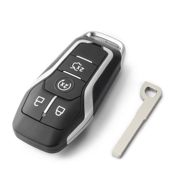 REMAKE Intelligent Fjernbetjeningsskal, Til Ford Mustang Edge Explorer Fusion Mondeo Kuka 2013 - 2017, 3/4/5 Ukonfigurerede Knapper Model 4