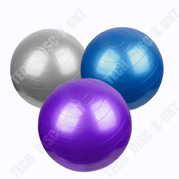 Yoga bold 55cm robust bold fitness gym træning sund krop pilates sport muskelopbygning balance fleksibel sport blød