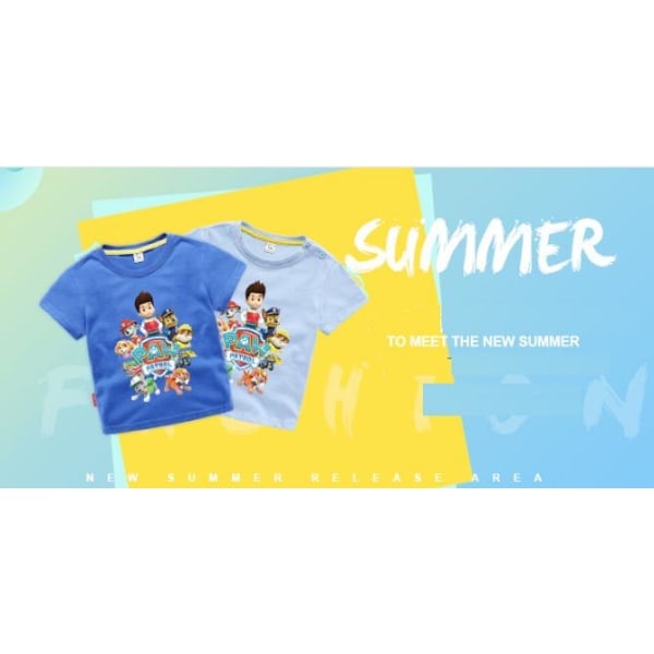 T-SHIRT PAW PATROL Grå 120