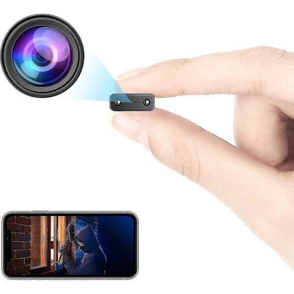REMAKE SQBB Minsta IP Wifi Säkerhetskamera, USB-kontakt Trådlös Kamera Bärbar Hp1080p Wifi Säkerhetskamera null none