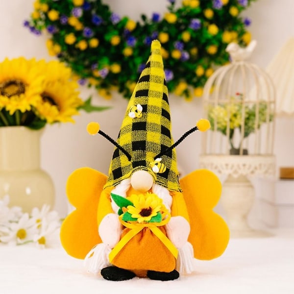 Bi Festival Stripe Gnome Bryllup Bursdag Nyttår Dekorasjon S Mann