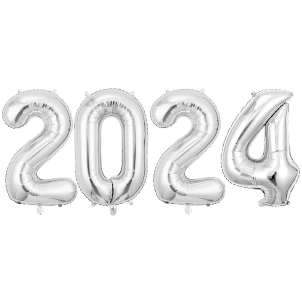 latable Uudenvuoden ilmapallot 2024 (Hopea 2024) - XXL-ilmapallo, Ap