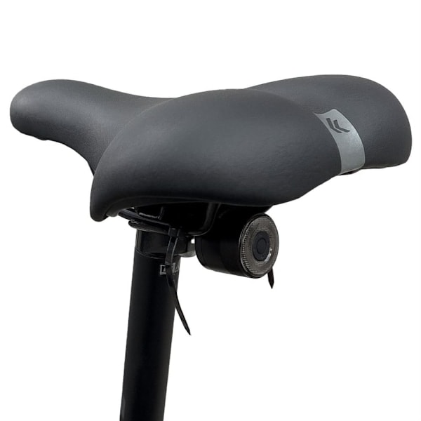 Wozinsky LED cykel baglygte micro USB med rødt lys 5 tilstande sort (WRBLB2)