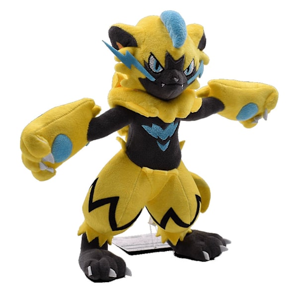 Zeraora Plysjleketøy 30 cm Plysjdyr Plysjdukke Leketøy for Gave Samling