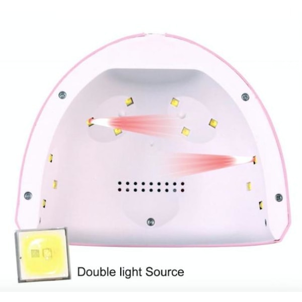 36W LED-lampe med timerfunktion - Dazzle White