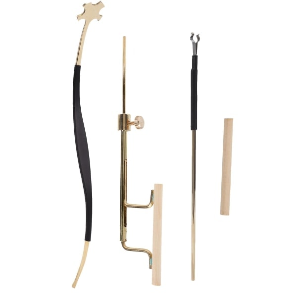REMAKE Mässing Violin Luthiersats Violin Sound Post Set Ljudpost Installationsverktyg, Violintillverkning Rep