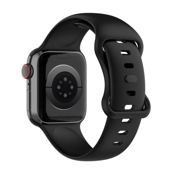 Apple Watch Ultra/Ultra 2 49mm Silikonarmband - Svart Svart