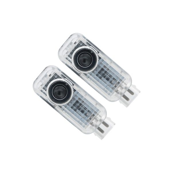 Passar Audi Aodi välkomstljus A4LA5A6L atmosfärsljus A7A8LQ3Q5Q7 dörrlaserprojektionsljus (2-pack)