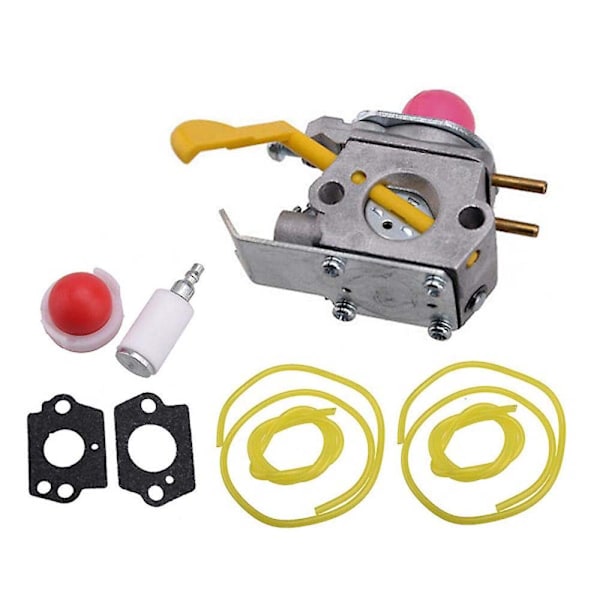 Forgasser med pakningssett passer Jonsered Gt2124c Partner B250 Colibri Primer Bulb Drivstoffilter Drivstoffslanger Trimmer Gressklipper...