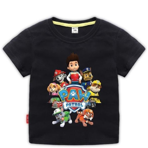 T-SHIRT PAW PATROL - Short sleeve T-shirt Black 110