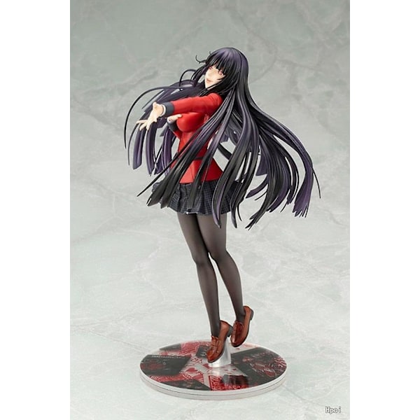 Anime Figur Jabami Yumeko Actionfigur Uniform Figurin Samlarobjekt Modell Docka Gåva Samling Ornament Actiondocka PVC Modell Leksak