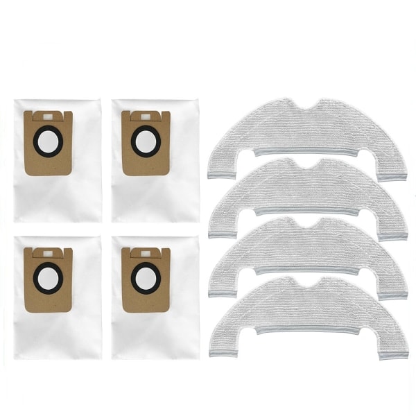8-delt tilbehørssett for Dreame Bot D10 Plus/RLS3D/Z10 Pro/L10 Plus