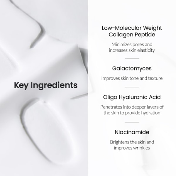 Biodance bio-kollageeni syvänaamio / kollageenilevykasvonaamio yöksi 1 förpackning med 4