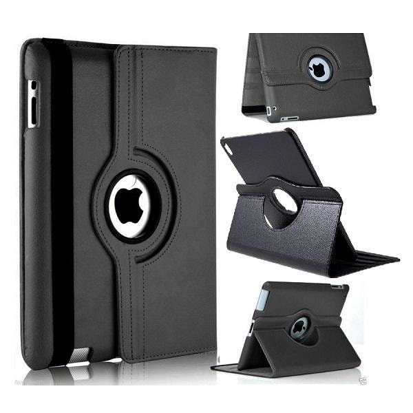 Etui til iPad 7. / 8. / 9. generation 10,2\" - Roterbar 360° Sort