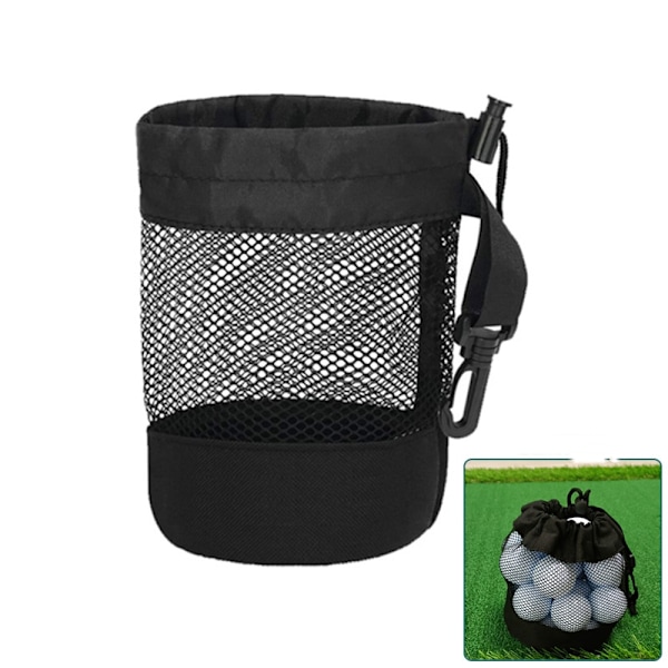 Golfbollsväska med dragsko