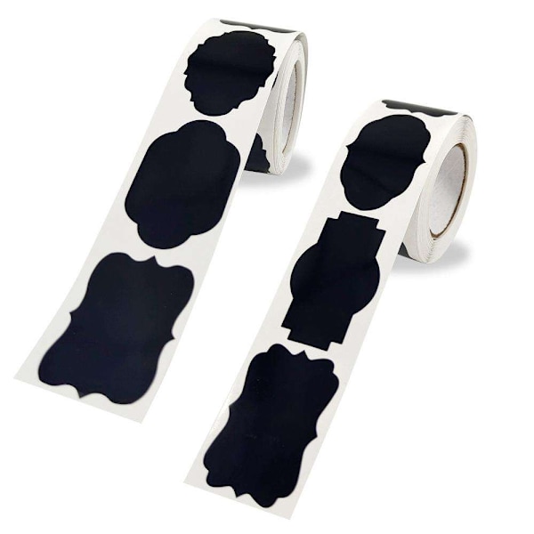 150 stk. Tavleetiketter Stylus Etiketter Glas + Pen