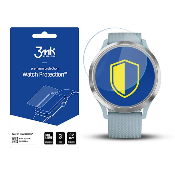 Garmin Vivomove HR - 3mk Watch Protection v. FlexibleGlass Lite