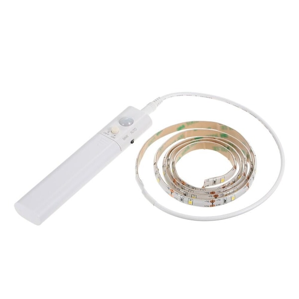 LED-stripe for garderobe med bevegelsessensor 1 m - Varmhvit