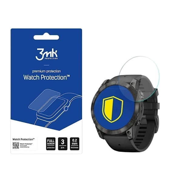 Garmin Epix Pro gen 2 47mm - 3mk Kellon suoja v. FlexibleGlass Lite