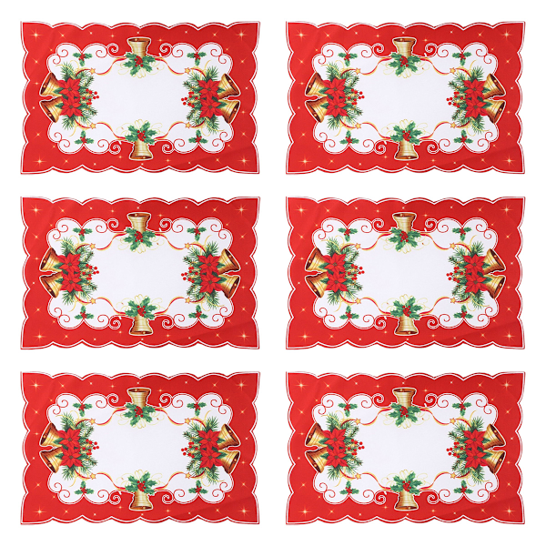 Christmas tablecloths for dining room kitchen table decoration