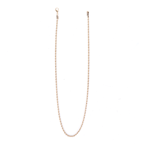 Rostfritt stål nyckelben kedja halsband gyllene fashion halsband smycken (20 tum)