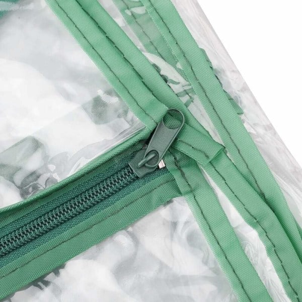 Ersättningsöverdrag för växthus i 3 våningar, genomskinligt plastöverdrag för växthus, för 3-vånings utomhusram, trädgårdsaccessoarer (utan ram)
