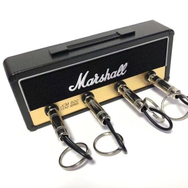 REMAKE Key holder with amplifier connectors and key rings Jack Rack