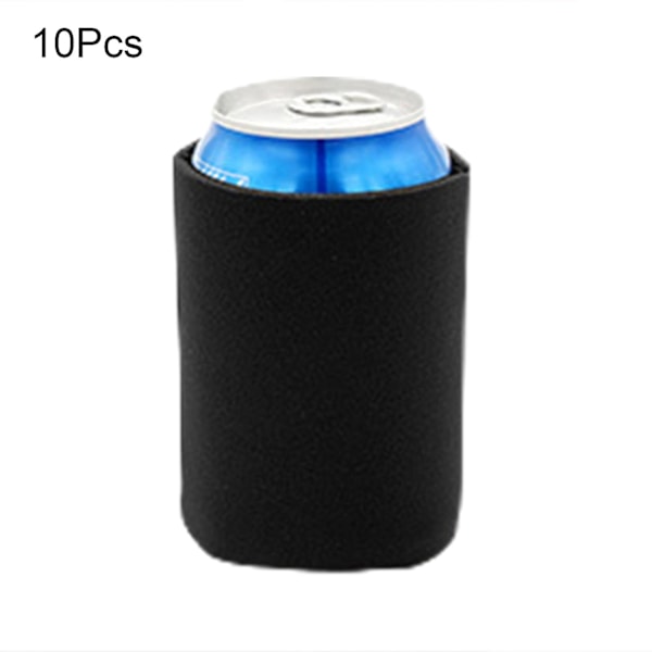 REMAKE 10 Pcs Can Cooler Waterproof Cold-Keeping Foam Bottle Protector Cooler for Home