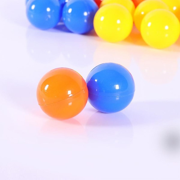 100 Pakke Bordtennisbolde Ping Pong Bolde 30mm Plastik Billigere Ideel til Kat Hund Kunsthåndværk Fest Familie Spil Begyndere Voksne