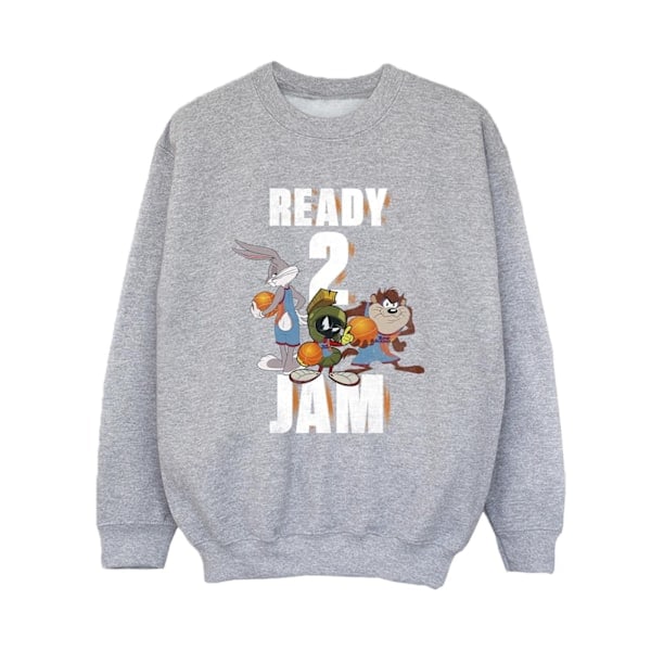 Space Jam: A New Legacy Pojat Ready 2 Jam -Housu 5-6 vuotta S Urheilunharmaa 5-6 vuotta