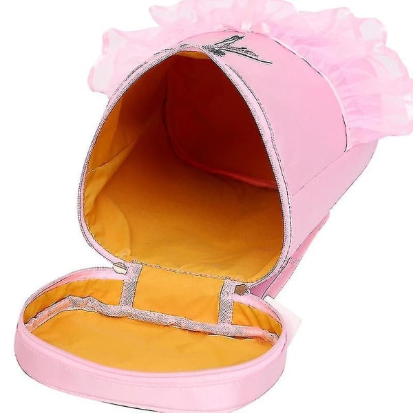 Guoguo Rosa* Dansebag for Barn Dobbel Skulderstropp Danse Oppbevaringsryggsekk Latin Ballet Skolebag