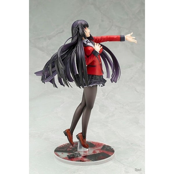 Anime-hahmo Jabami Yumeko Toimintahahmo Koulupuku Figuriini Keräilymalli Nukke Lahja Keräilykoriste Toimintanukke PVC-mallilelu