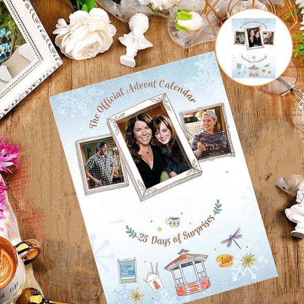 Gilmore Girls 2024 Julekalender | 25 Dages Juleoptælling med Samleobjekter | Tasker Julekalender til Fans (1)