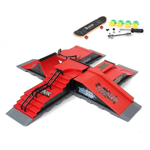 REMAKE Finger Skateboards Skate Park Ramp Dele, Ramp Dele, Deck Sports Spil Til Børn Style B