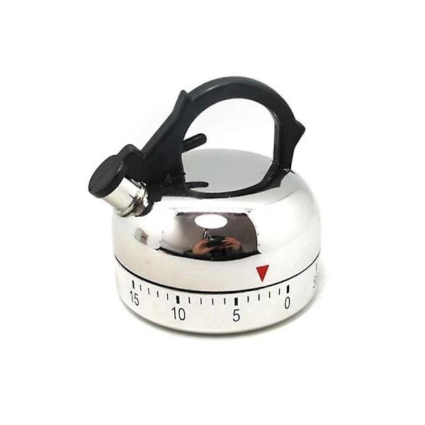 REMAKE Kjøkken Timer Koketid 60 Minutter Egg Timer Nedtelling Klokker Minne Mekanisk Kjøkken Kanne Formet Timer For Hjemmet