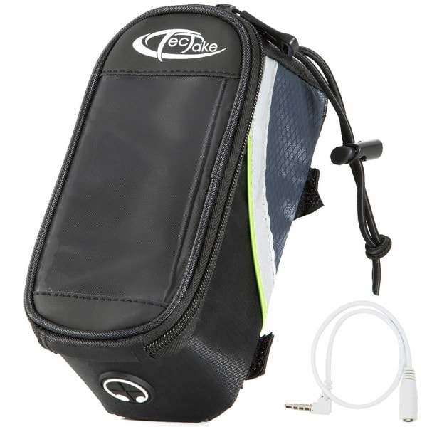 tectake Cykelväska för smartphones - 18 x 8,5 x 8,5 cm flerfärgad