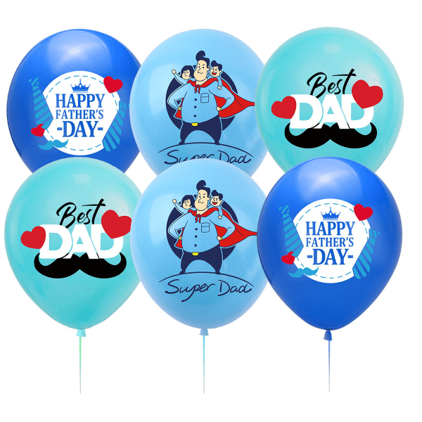 Fars Dag tema festballoner 12 tommer latex balloner til