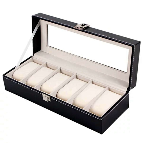 Lyxig Klockbox / Klockbox / Urbox / Urbox för 6 klockor