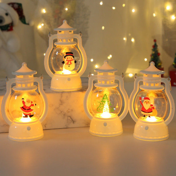 LED Julvindlykta - Tomten, Juldekorationer