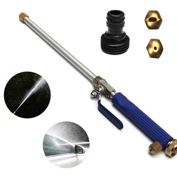 Jet Power Washer - Korkeapainepesuri puutarhaletkulle, 2 suutinta, 3/4\", Musta